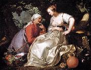 Abraham Bloemaert Vertumnus and Pomona oil painting artist